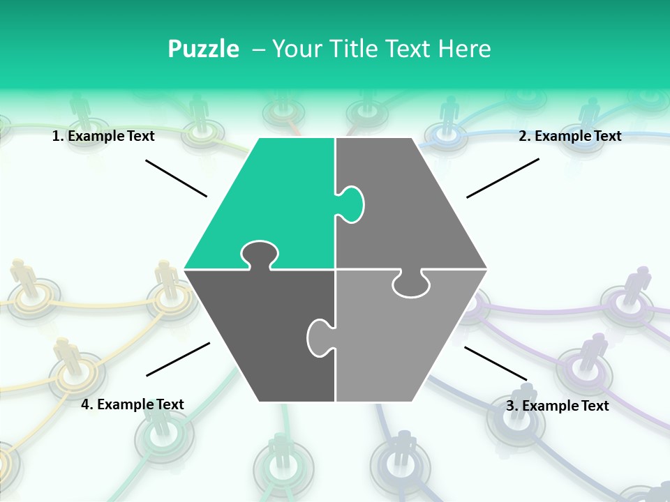 Chart Human Cooperation PowerPoint Template