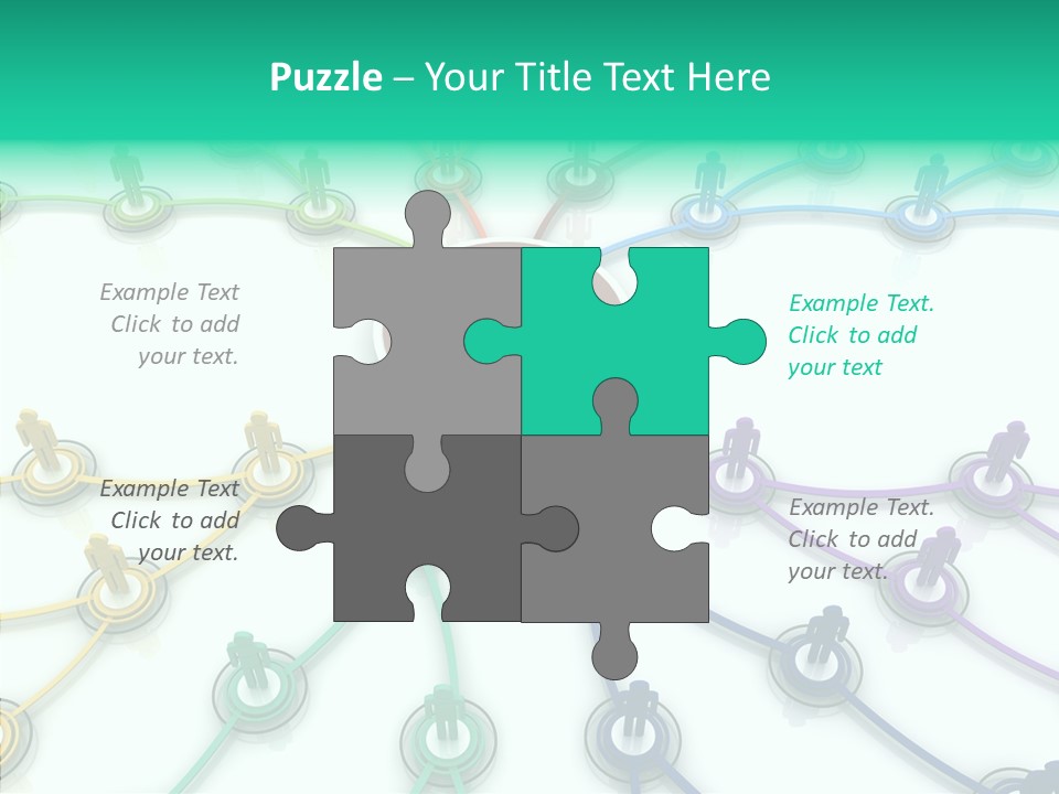 Chart Human Cooperation PowerPoint Template