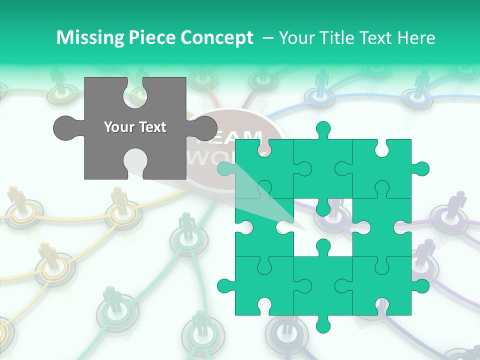 Chart Human Cooperation PowerPoint Template