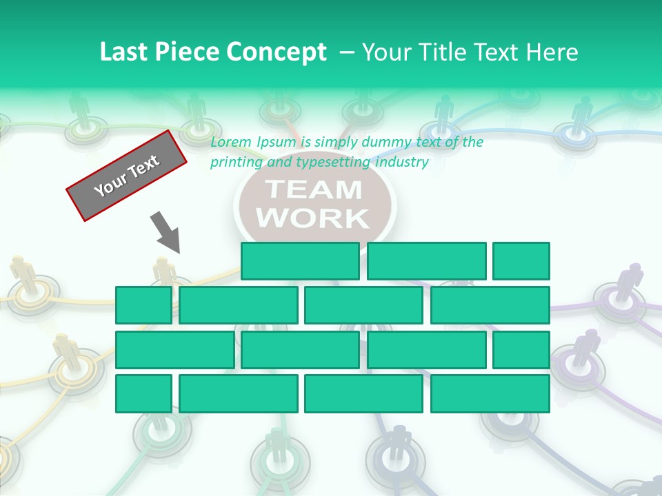 Chart Human Cooperation PowerPoint Template
