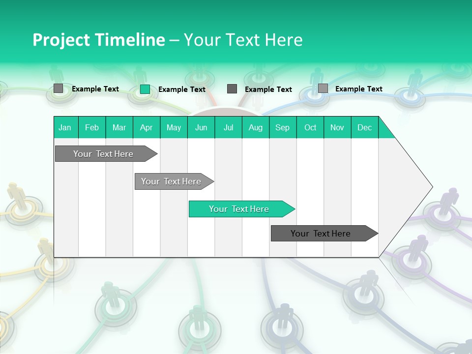 Chart Human Cooperation PowerPoint Template