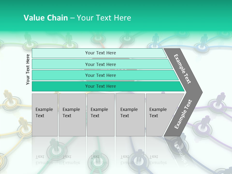 Chart Human Cooperation PowerPoint Template
