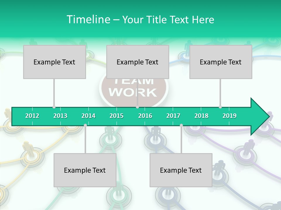 Chart Human Cooperation PowerPoint Template