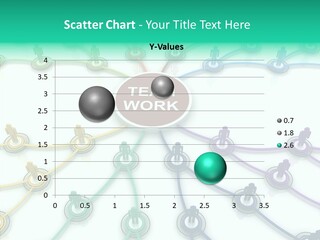 Chart Human Cooperation PowerPoint Template