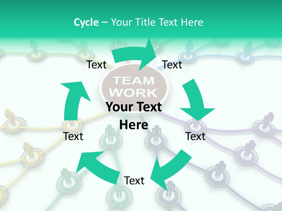 Chart Human Cooperation PowerPoint Template