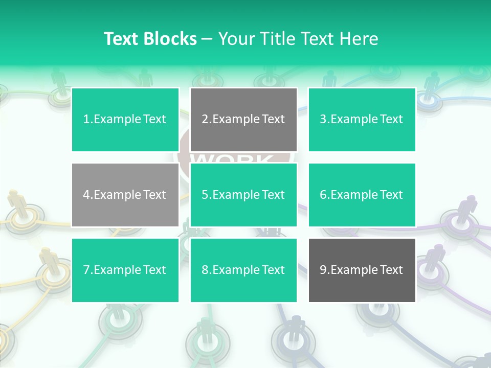 Chart Human Cooperation PowerPoint Template