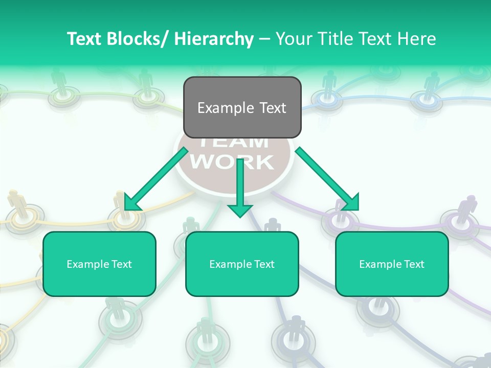 Chart Human Cooperation PowerPoint Template