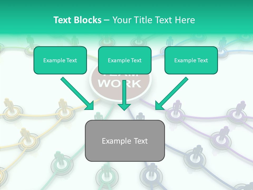 Chart Human Cooperation PowerPoint Template