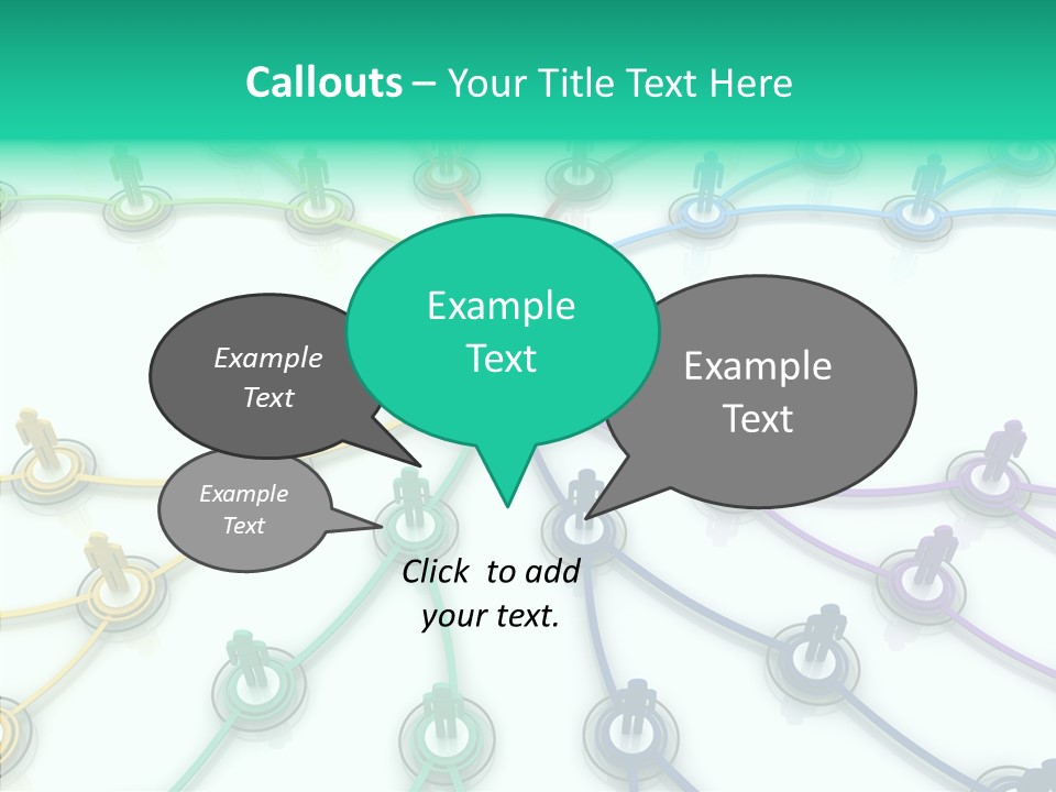 Chart Human Cooperation PowerPoint Template