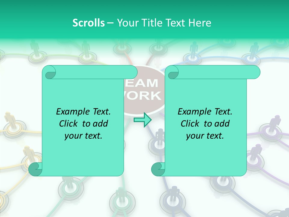 Chart Human Cooperation PowerPoint Template