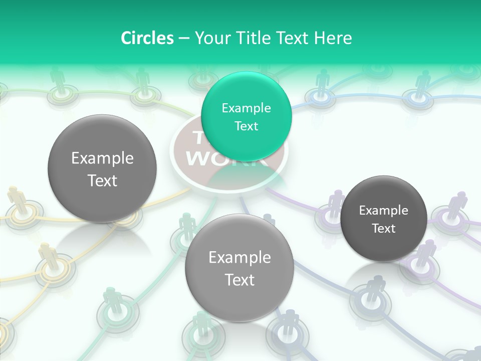 Chart Human Cooperation PowerPoint Template