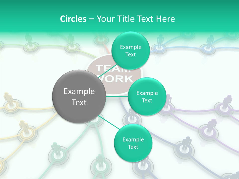 Chart Human Cooperation PowerPoint Template