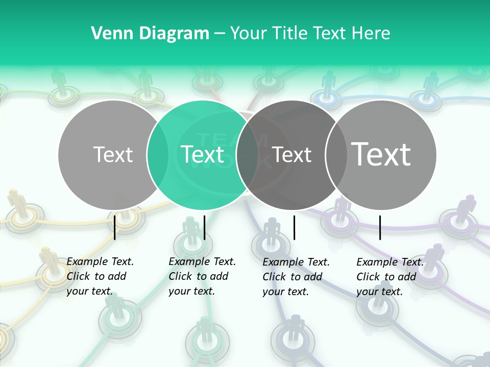 Chart Human Cooperation PowerPoint Template