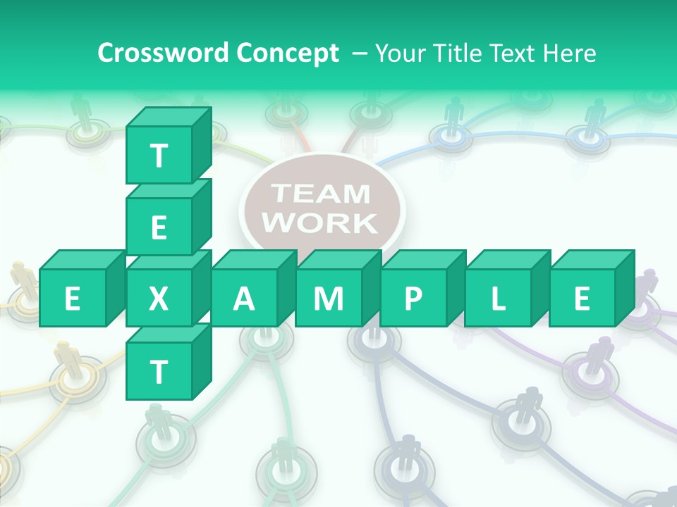 Chart Human Cooperation PowerPoint Template