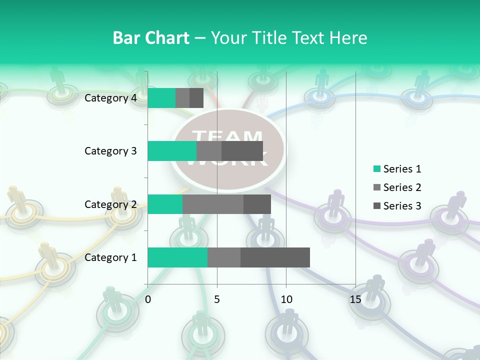 Chart Human Cooperation PowerPoint Template