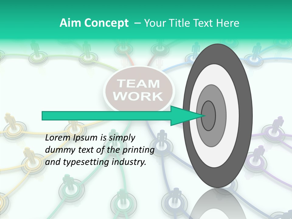 Chart Human Cooperation PowerPoint Template