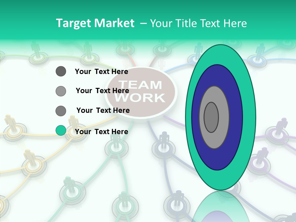 Chart Human Cooperation PowerPoint Template