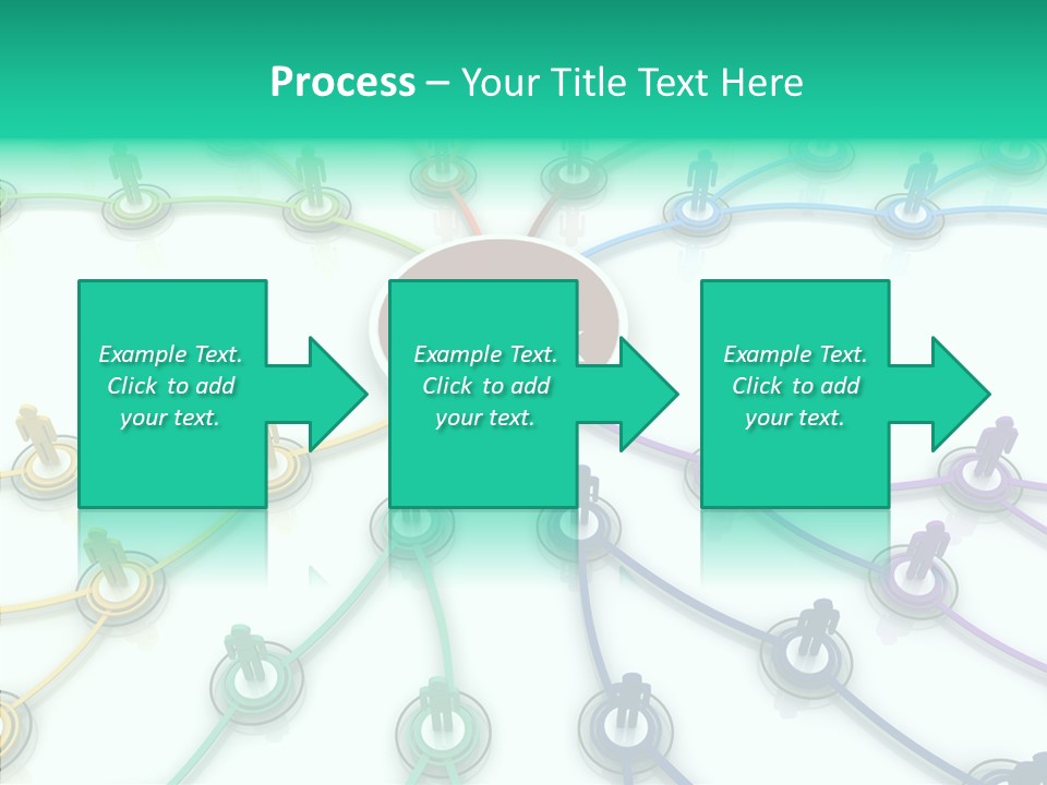 Chart Human Cooperation PowerPoint Template