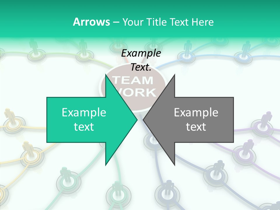 Chart Human Cooperation PowerPoint Template