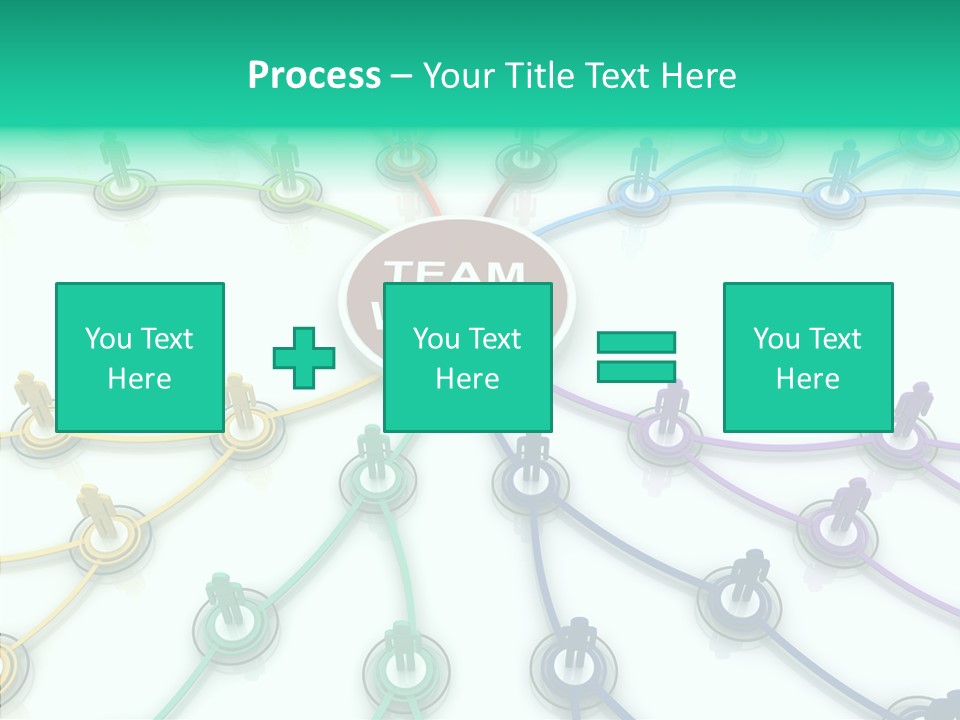 Chart Human Cooperation PowerPoint Template