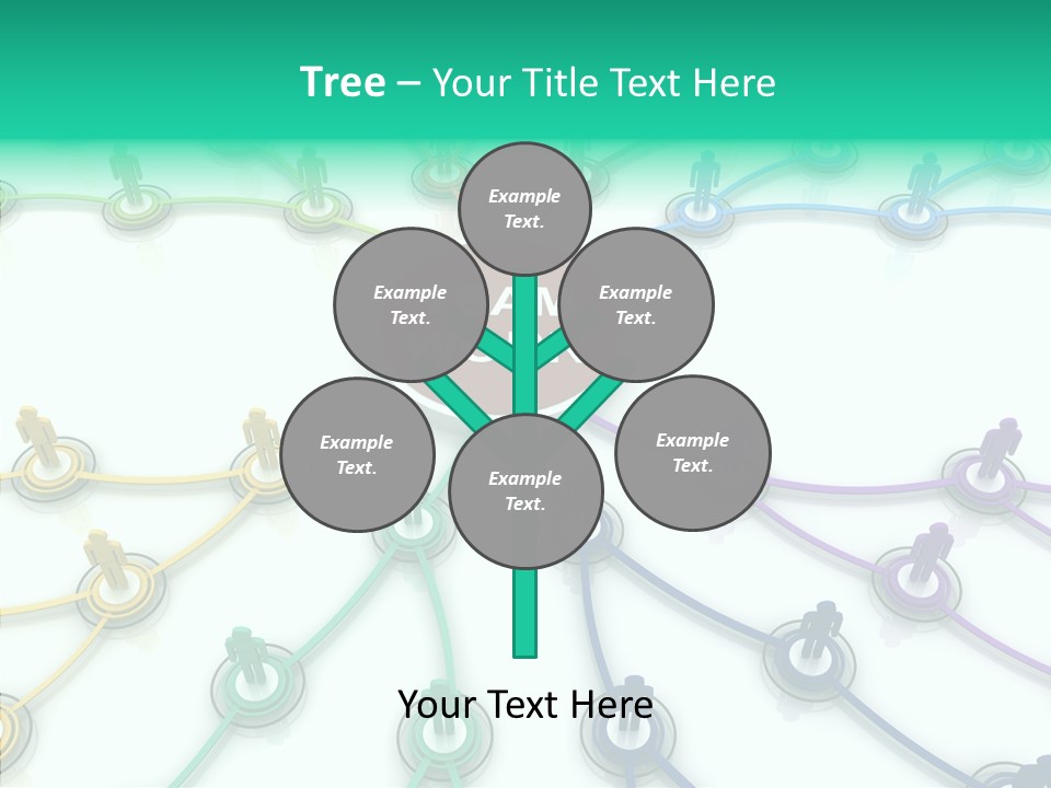 Chart Human Cooperation PowerPoint Template