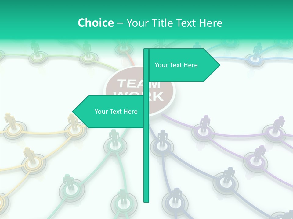 Chart Human Cooperation PowerPoint Template