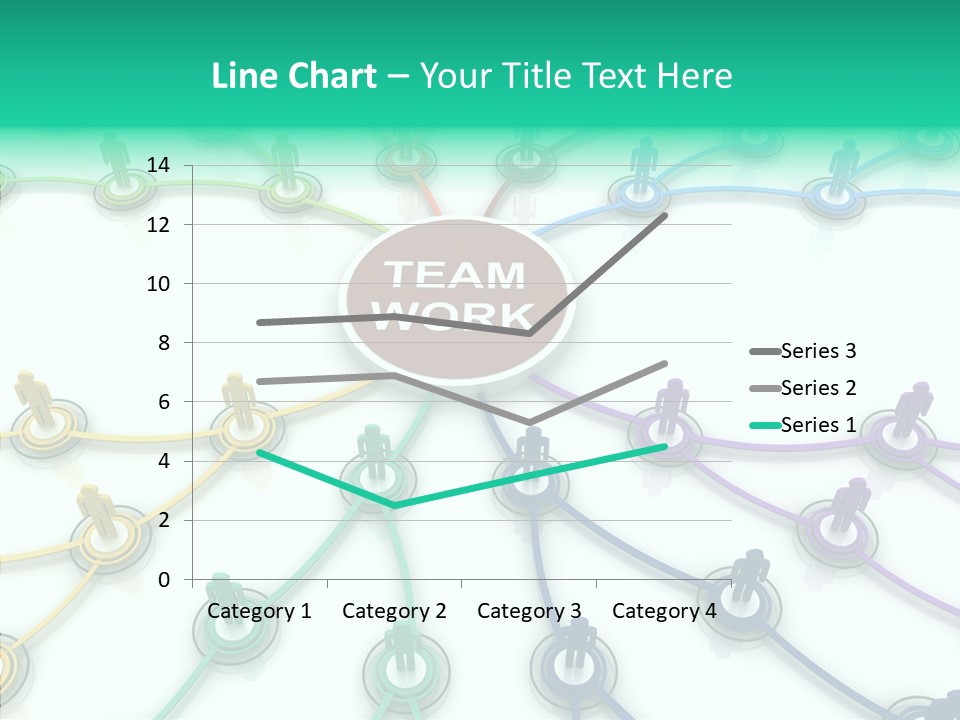 Chart Human Cooperation PowerPoint Template