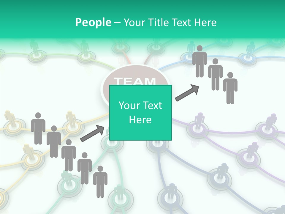 Chart Human Cooperation PowerPoint Template