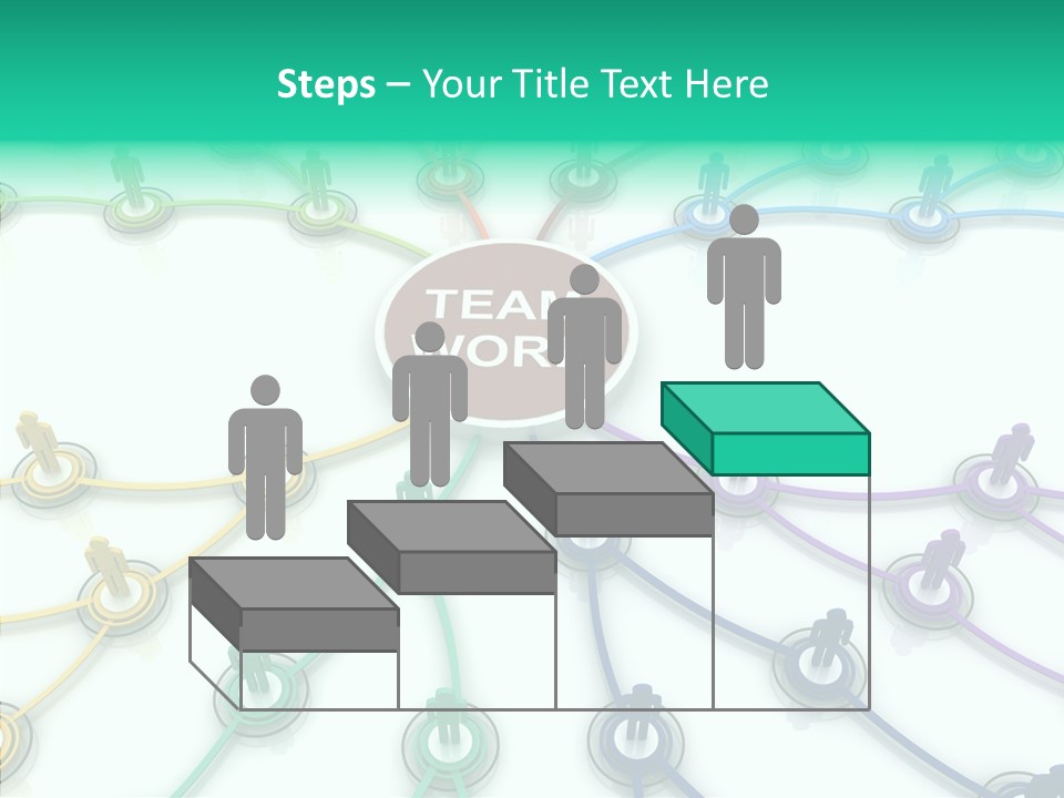 Chart Human Cooperation PowerPoint Template