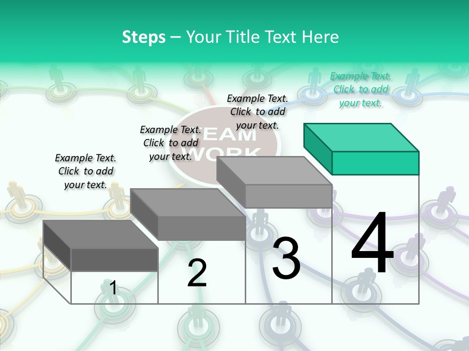 Chart Human Cooperation PowerPoint Template