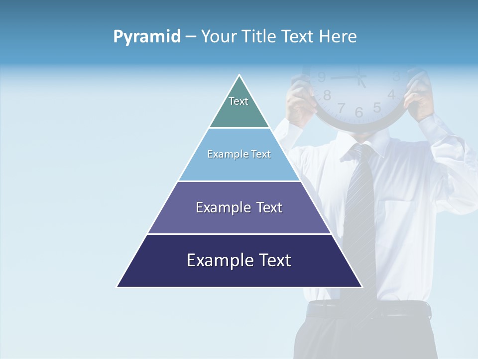 Blue Start Office PowerPoint Template