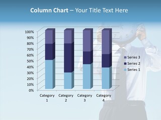 Blue Start Office PowerPoint Template