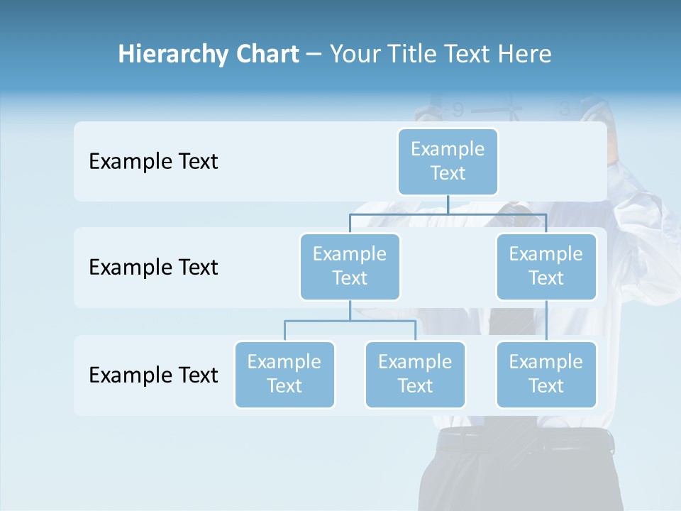 Blue Start Office PowerPoint Template