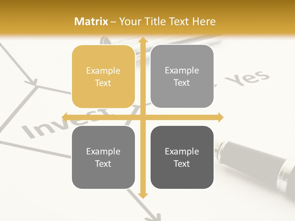 Plan Flowchart Investment PowerPoint Template