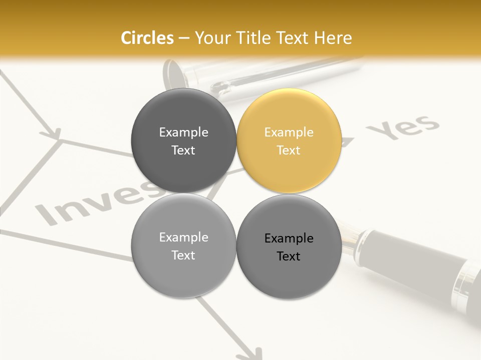 Plan Flowchart Investment PowerPoint Template