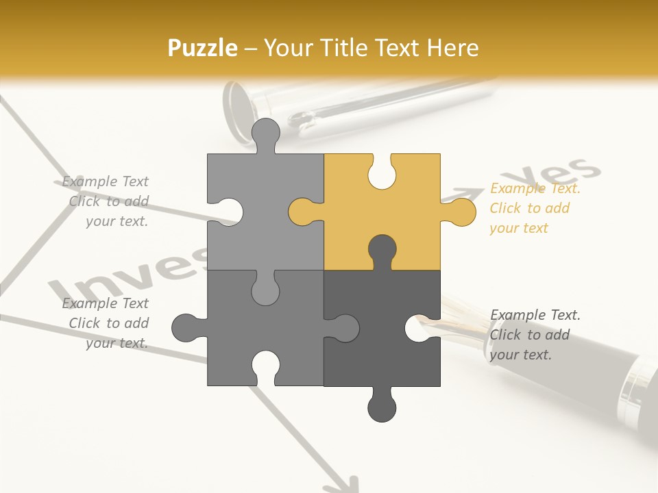 Plan Flowchart Investment PowerPoint Template