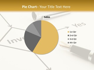 Plan Flowchart Investment PowerPoint Template