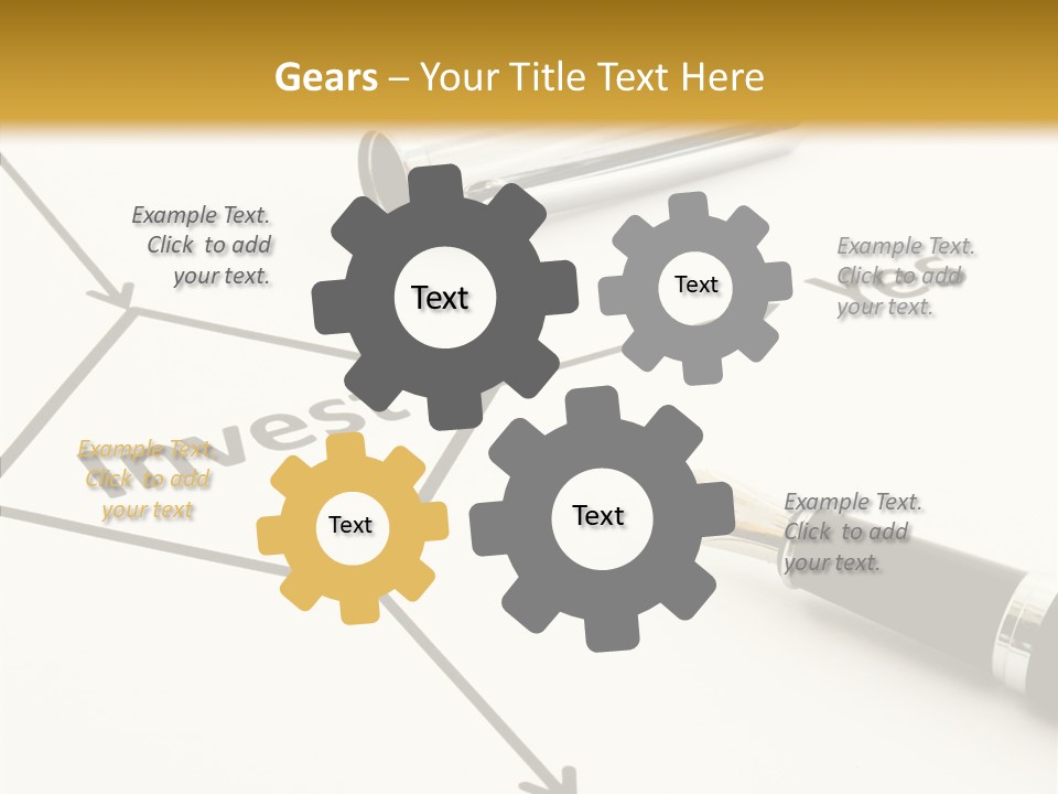 Plan Flowchart Investment PowerPoint Template