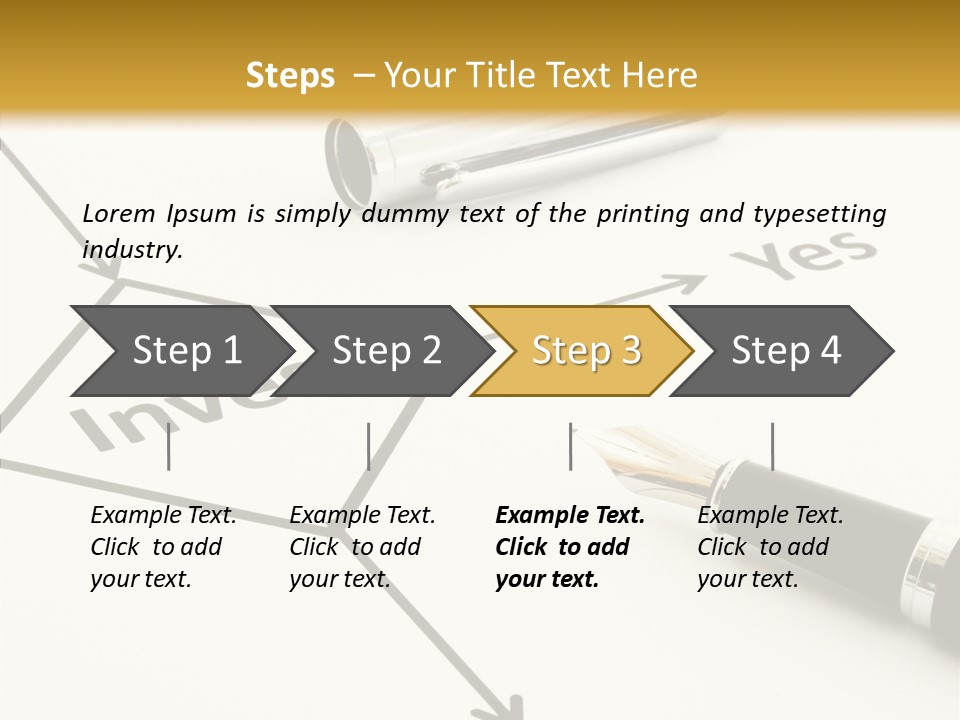 Plan Flowchart Investment PowerPoint Template