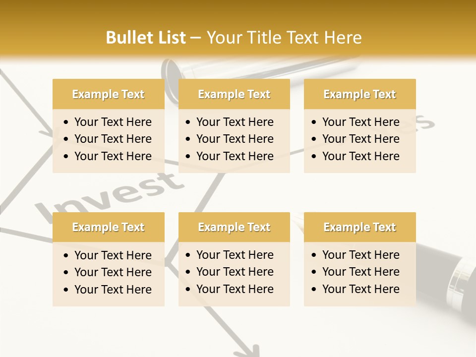 Plan Flowchart Investment PowerPoint Template