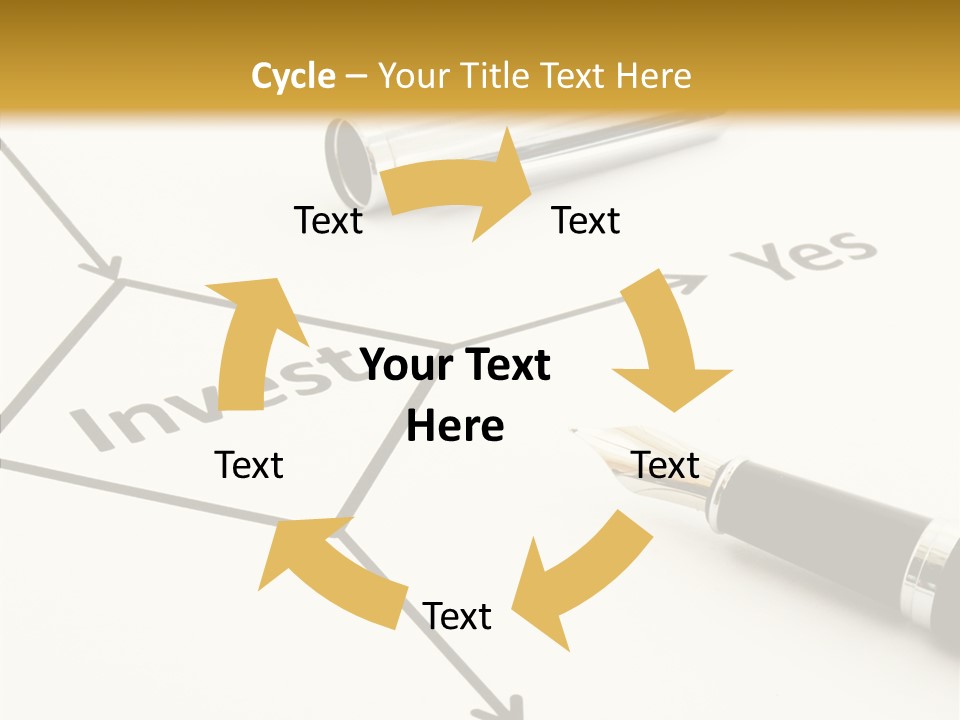 Plan Flowchart Investment PowerPoint Template