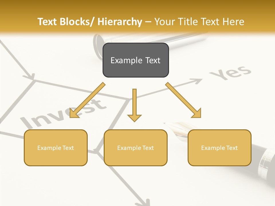Plan Flowchart Investment PowerPoint Template
