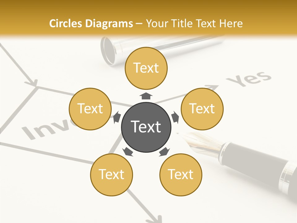 Plan Flowchart Investment PowerPoint Template