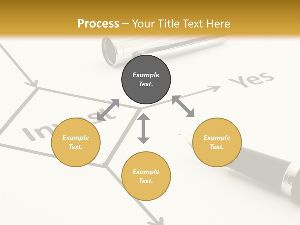 Plan Flowchart Investment PowerPoint Template