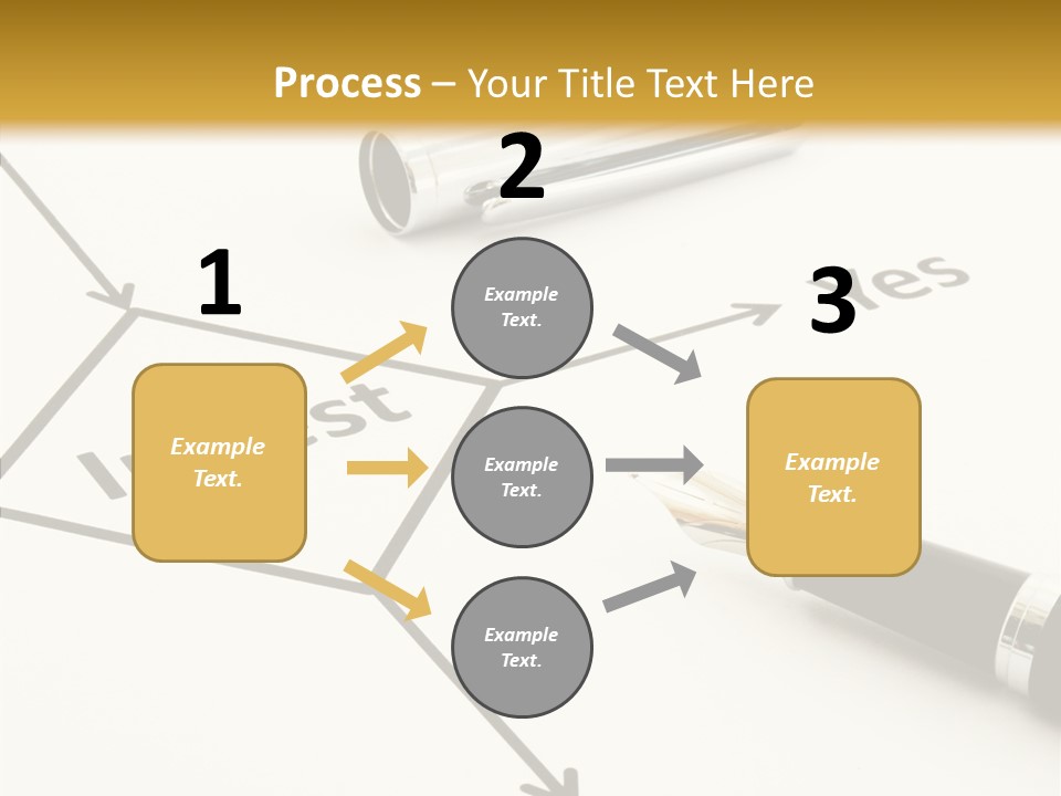 Plan Flowchart Investment PowerPoint Template