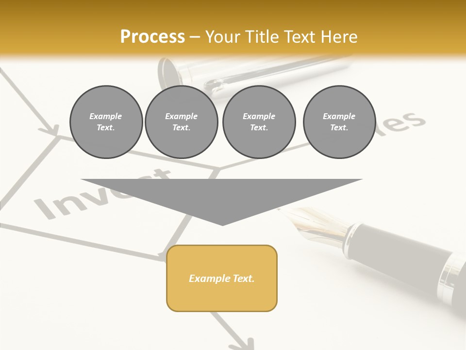 Plan Flowchart Investment PowerPoint Template