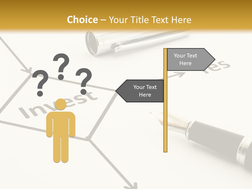 Plan Flowchart Investment PowerPoint Template