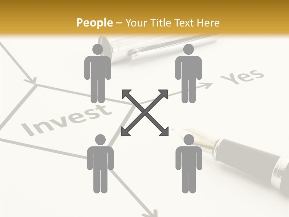 Plan Flowchart Investment PowerPoint Template