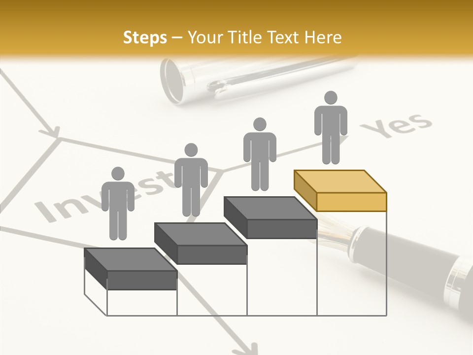 Plan Flowchart Investment PowerPoint Template