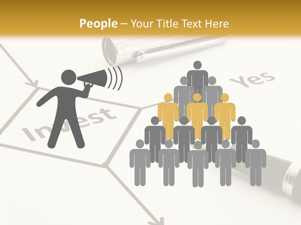 Plan Flowchart Investment PowerPoint Template